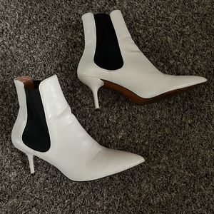 Zara White boots